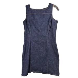 Ann Taylor Denim Sleeveless Dress 6P